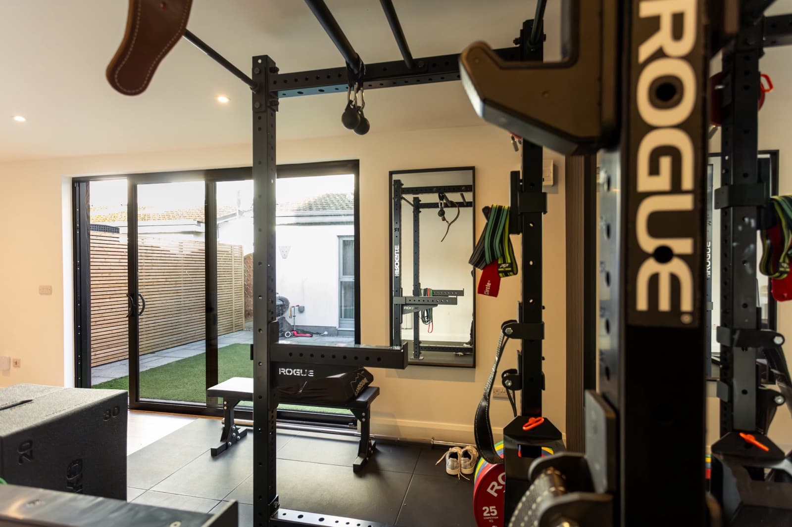 Bespoke garden gym room in Clonskeagh, Dublin